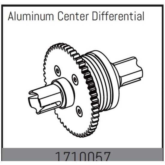 Aluminium Mitteldifferential