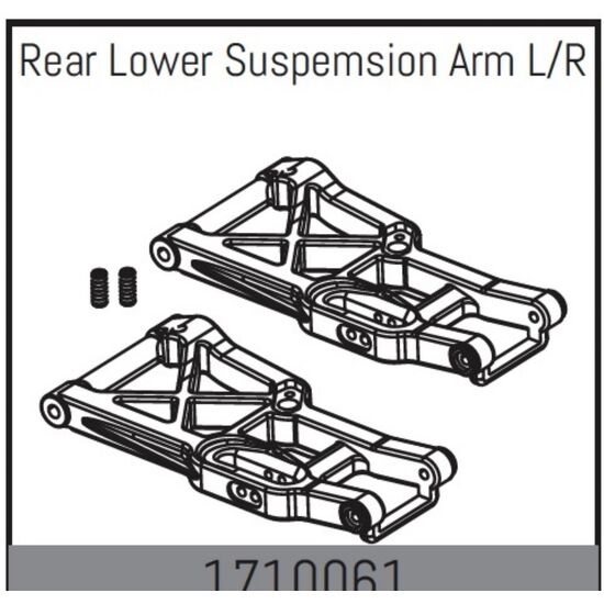 Querlenker hinten L/R