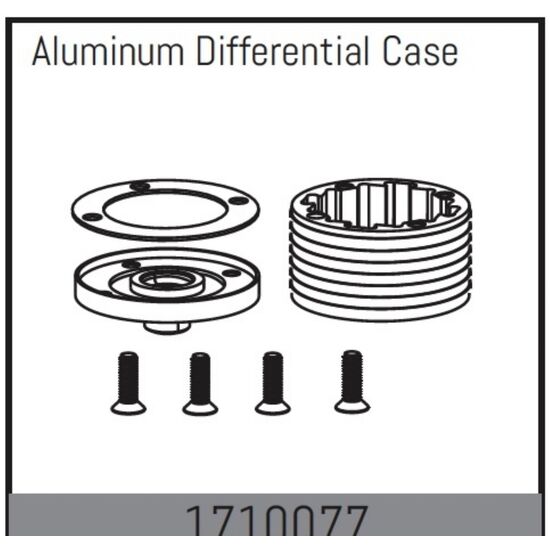 Aluminium Differentialgehäuse