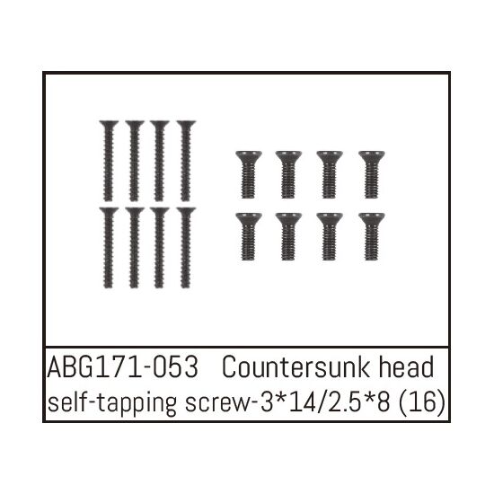 Countersunk Screw M3*14 (8) / M2.5*8 (8)