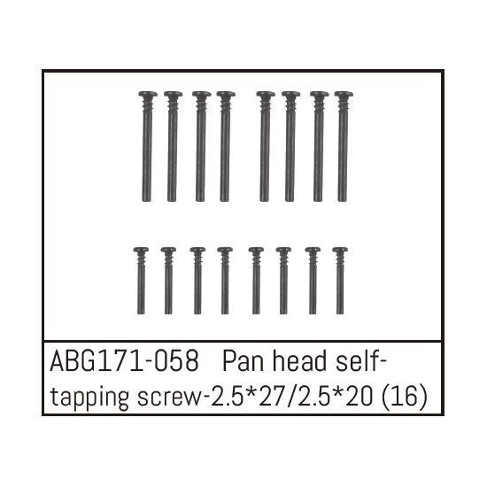 Pan Head Screw M2.5*27 (8) / M2.5*20 (8)