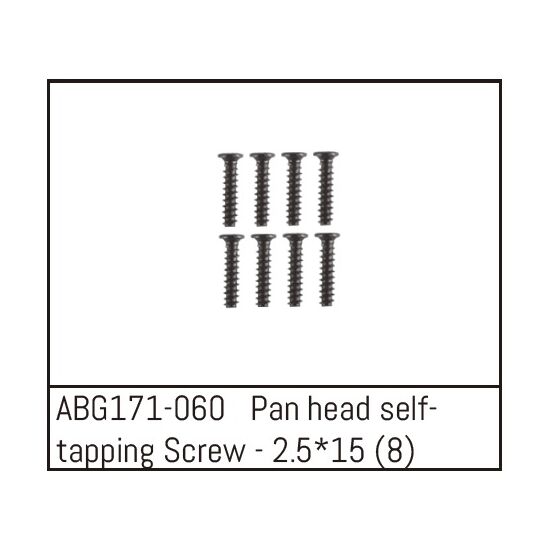 Pan Head Screw M2.5*15 (8)