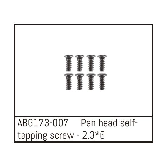 ABG173-007-Pan Head Screw M2.3*6 (8)