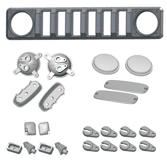 Gen8 Scout Accessory Kit for clear body