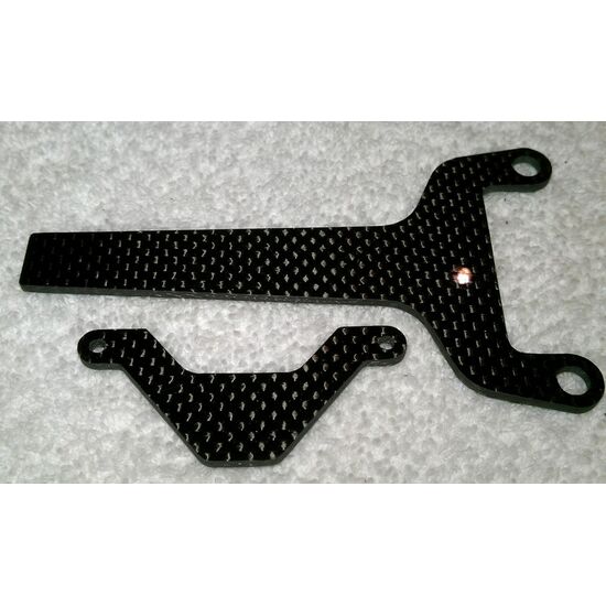 RubeBits - RB6 Carbon Fibre Lipo brace and holder