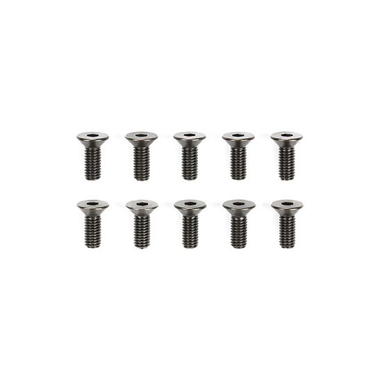 3x8mm Steel CS Hex Head Screws (10)