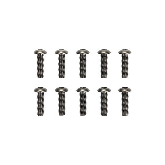 3x10mm Steel Hex Head Screws (10)