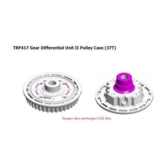 TRF417 Diff II Pulley Case 37T