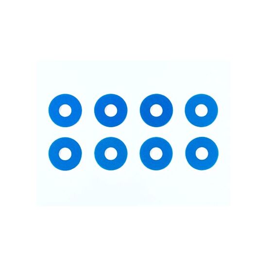 0.75mm ALU Spurverbreiterung blau (8stk.)