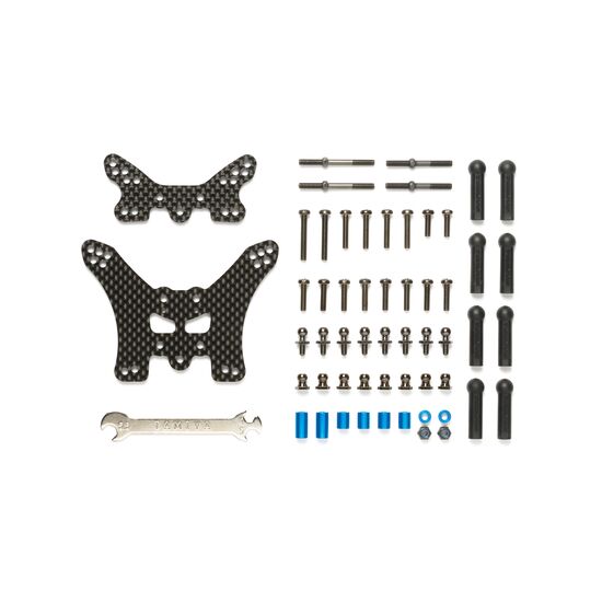 TT-02B Carbon FR Damper Stays ( f + r)