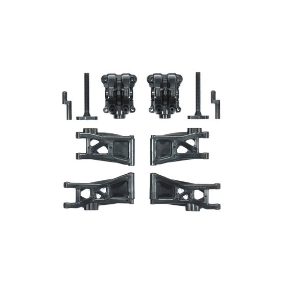 TT-02B Reinf. Gear Covers + Lower Susp.Arm