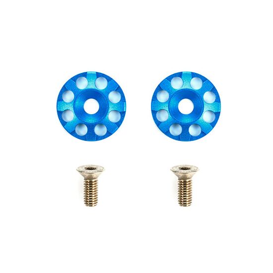 Aluminum Wing Washers (blue)