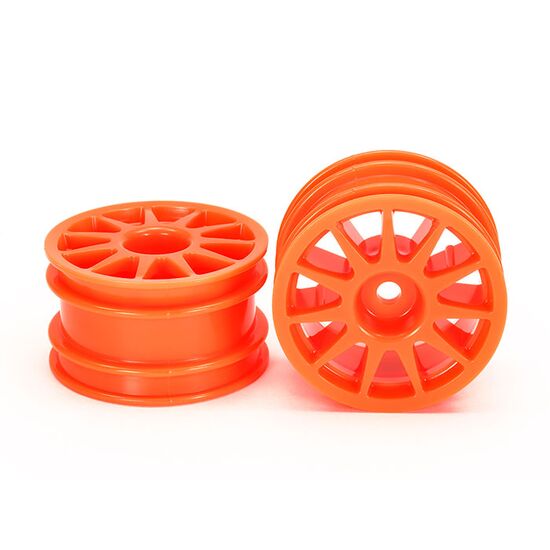 T3-01 11-Spoke Wheels (fl.-orange  2pcs)