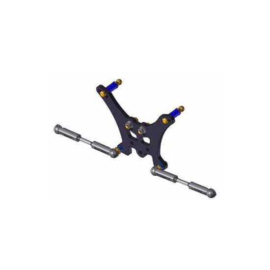 TT-02 FRP Rear Damper Stay Set