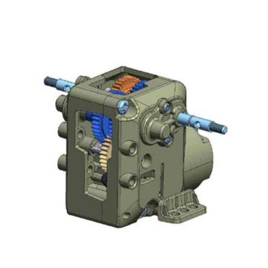 4-Speed Worm Gearbox HE