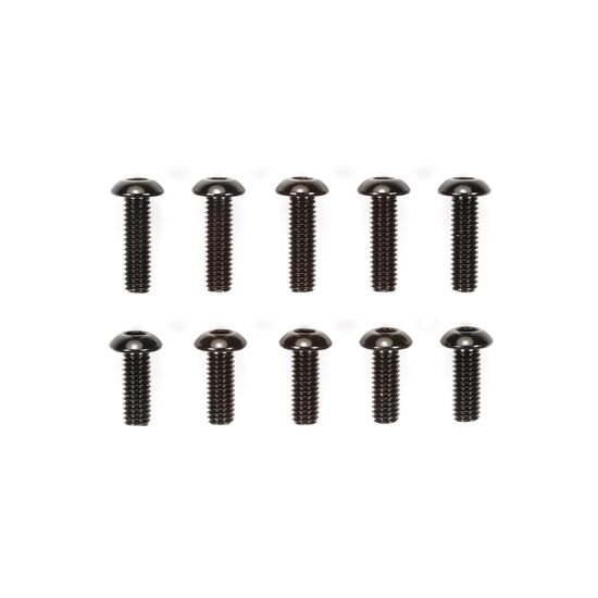 Aluminum Hex Head Screw Set black