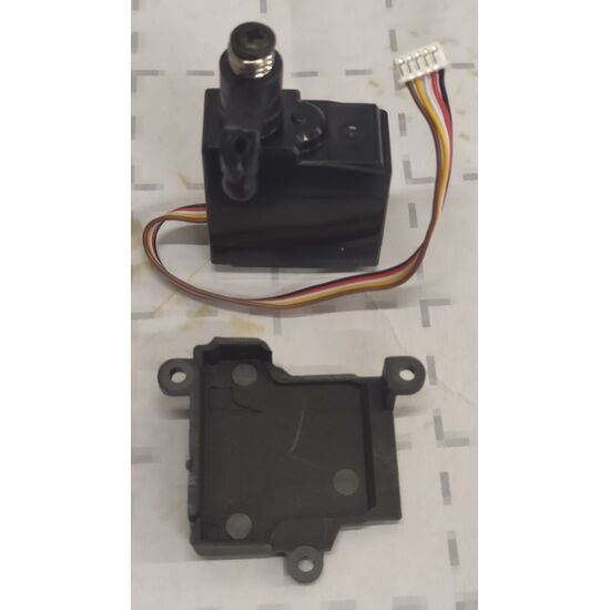 Servo de direction avec support