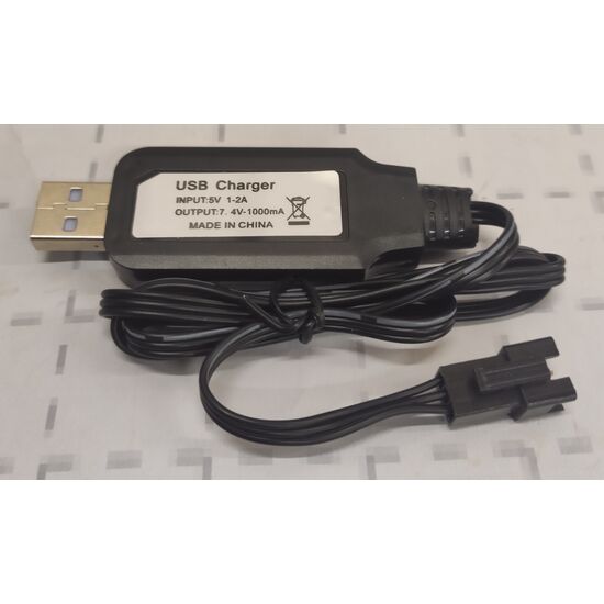USB-Ladekabel 7.4V 1000mAh