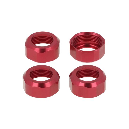 Shock Cap (rouge anodisé) 4pcs