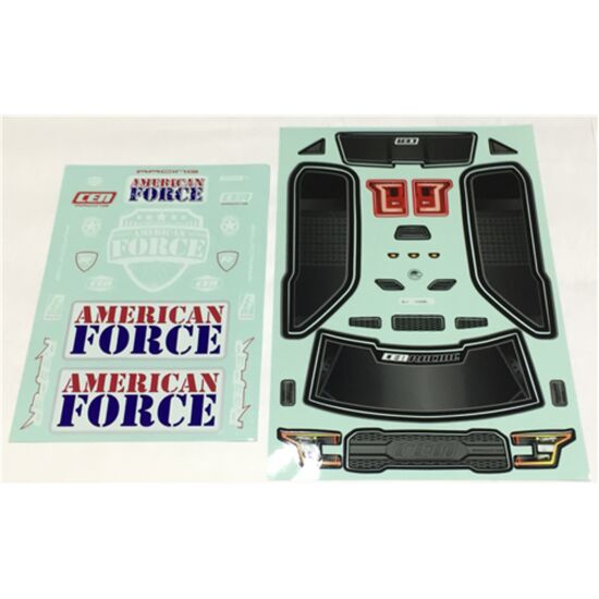 Feuille de décalcomanie Reeper American Force Edt.