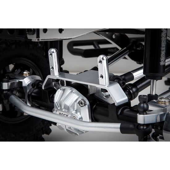 Gmade GS01 Front Axle Truss Upper Link Mount (Silver), 2 image