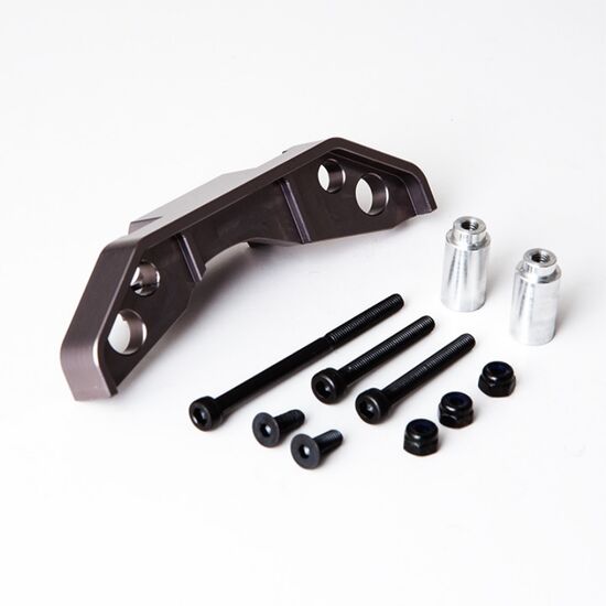 Gmade R1 Rear Axle Truss Upper Link Mount (Titanium Gray)