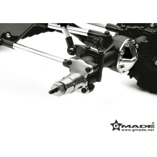 Gmade Aluminum Straight axle adapter (2) for R1, 2 image