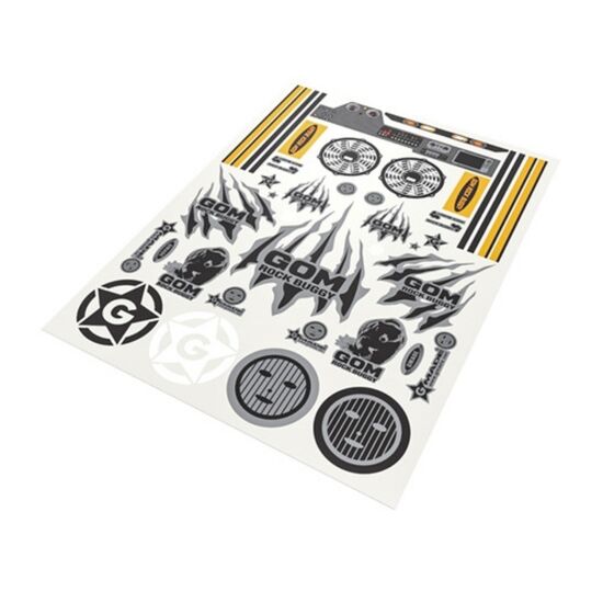 Gmade GOM decal sheet