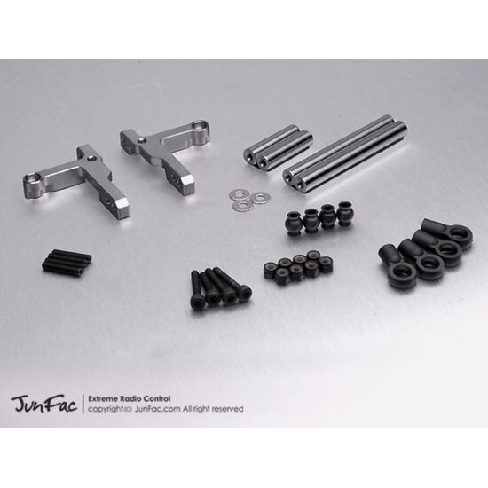 JunFac CC01 4-Link suspension conversion with skid plate