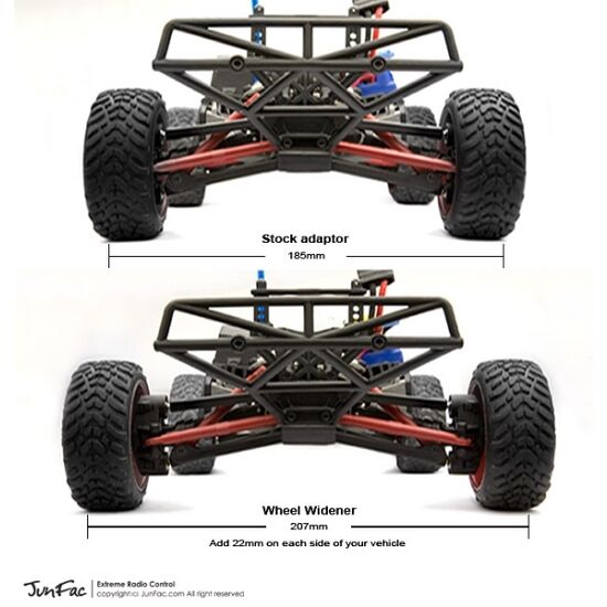 RNR 1/16 Traxxas Wheel widner (4), 2 image