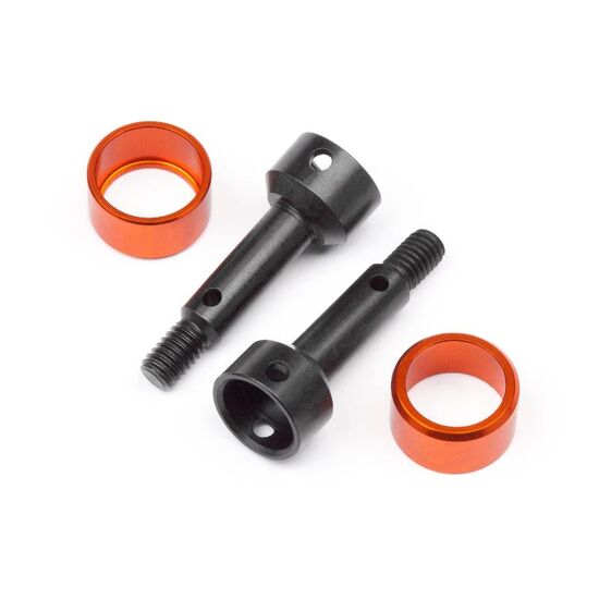 AXLE (FRONT/2PCS)