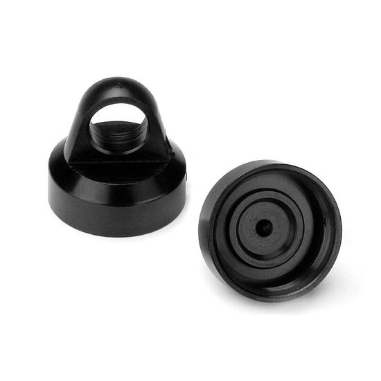ALUMINUM SHOCK CAP (HARD ANODIZED/2pcs)