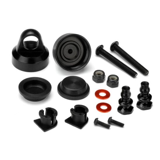 ALUMINUM SHOCK CAP (HARD ANODIZED/2pcs), 2 image