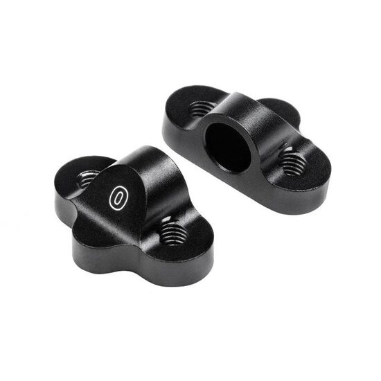 DUAL PIVOT BLOCK SET FR/RF 0 DEGREE (BLACK)