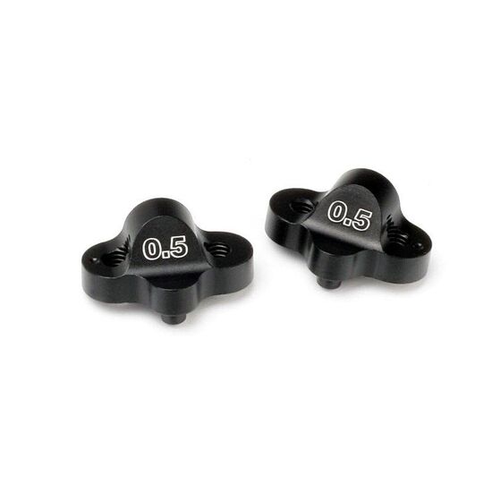 DUAL PIVOT BLOCK SET FR/RF 0.5 DEGREE (BLACK)