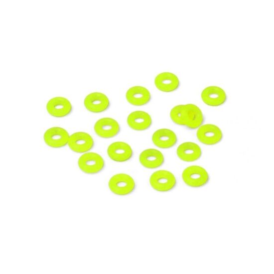 SILICONE O-RING P-3 (#30/YELLOW/20pcs)