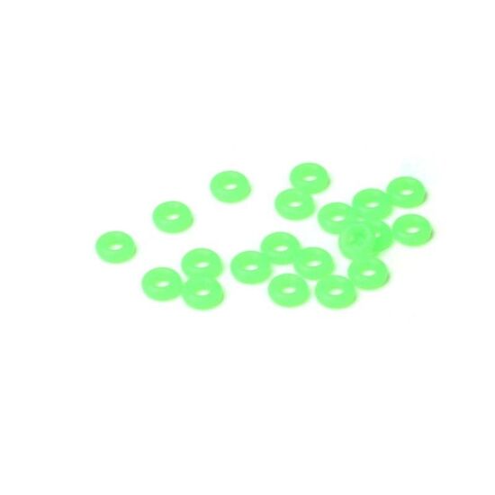 SILICONE O-RING P-3 (#50/GREEN/20pcs)