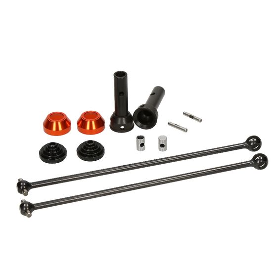 Heavy Duty Drive Shaft Set CVA (133mm/2pcs/Rear Truggy)