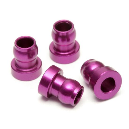 SHOCK END BALL (PURPLE/4PCS)