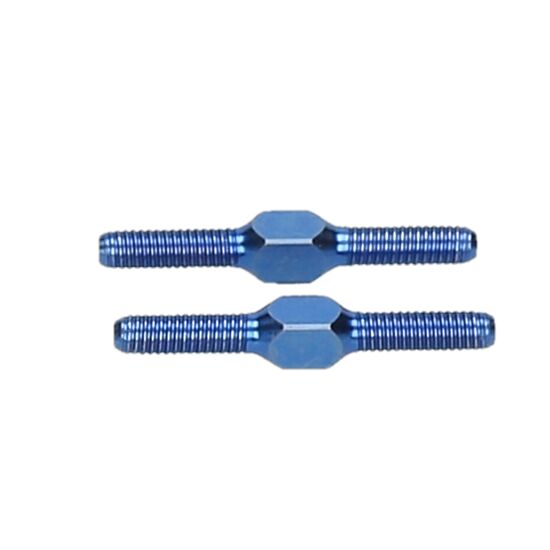 TITANIUM TURNBUCKLE M3x24mm (BLUE/2pcs)