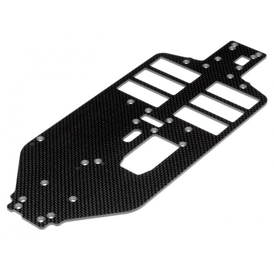 MAIN CHASSIS 2.5MM (WOVEN GRAPHITE)