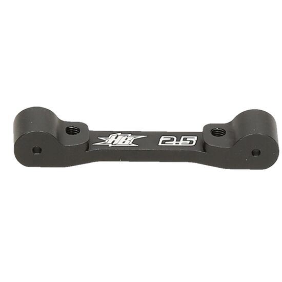 REAR SUSPENSION BLOCK (2.5 Degrees/Aluminum/Black)