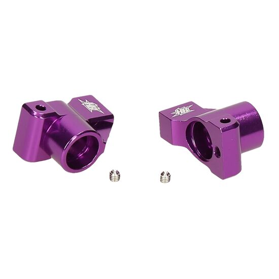 ALUMINUM REAR HUB CARRIER (0DEGREE/PURPLE)