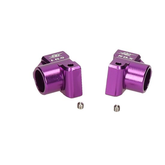 ALUMINUM REAR HUB CARRIER (0.5Degrees/Purple)