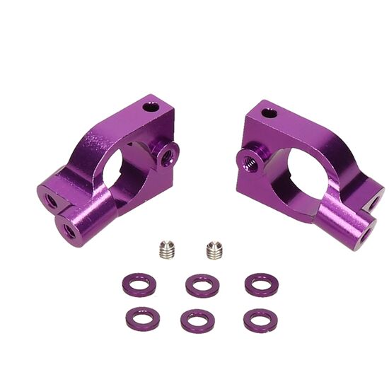 ALUMINUM FRONT HUB CARRIER (13DEGREES/PURPLE)
