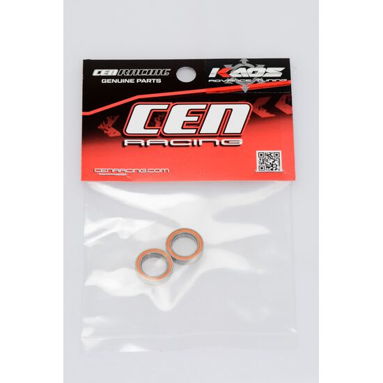 Precision Seal Metal Bearing 10x15x4mm (2pcs), 2 image