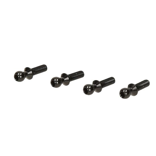Aluminum Ball Stud 4.3x13mm (2mm Socket/4pcs)