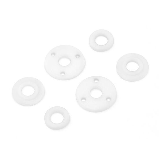 SHOCK PISTON 3 HOLES, ROD GUIDE AND SPACER (1.2MM/PTFE/2PCS)