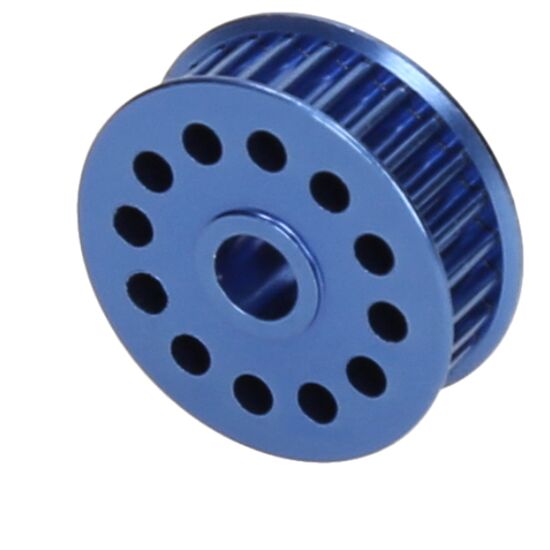 POULIE 27D (ALUMINIUM BLEU - KYOSHO V1R)