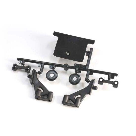 CYCLONE D4 - LARGE FRONT BUMPER / LOW MOUNT WING STAY SET, 2 image